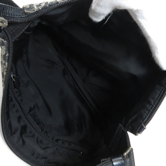 Christian Dior Trotter Pattern Shoulder Bag Canvas - Picture 4 of 9